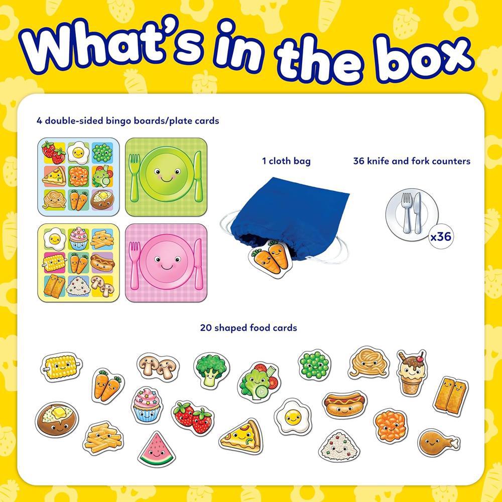 Orchard Fun Food Bingo Game